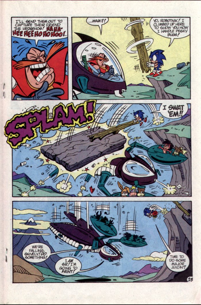 Sonic - Archie Adventure Series October 1994 Page 13